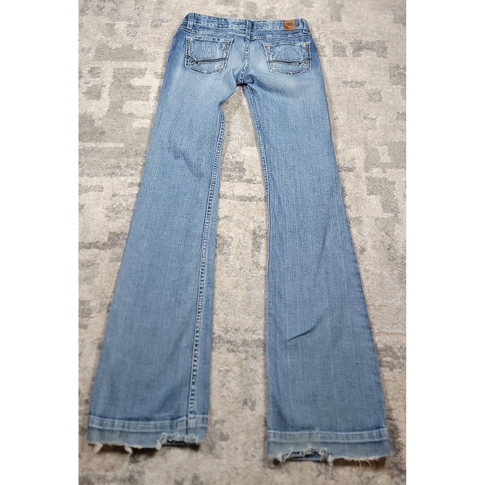 BKE Denim STELLA Women's Stretch Low Rise Straight Blue Jeans Size 27x37.5 - Picture 8 of 10